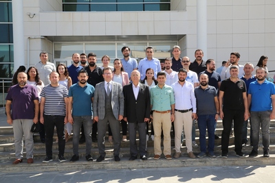 Eski Rektörümüz Prof. Dr. Mehmet Emin Erkan, üniversite personeli ile vedalaştı