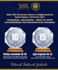 Şırnak Üniversitesi 208 üniversite arasında ilk 10 da! 