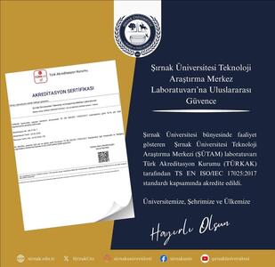 sirnak-universitesi-teknoloji-ve-arastirma-merkezi-laboratuvari-na-uluslararasi-guvence