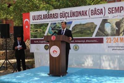 Uluslararası Güçlükonak Sempozyumu açılış konuşmalarıyla başladı