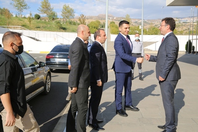 Vali Yardımcıları Canpolat, Erdoğan ve Ekinci’den Rektörümüz Prof. Dr. Erkan’a ziyaret