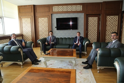 Vali Yardımcıları Rektörümüzü ziyaret etti